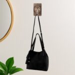 Plastic Adhesive Sticky Waterproof and Oil Proof, Wall Hook (5.5×3.5 Cm & 10 Pc) - Neckline Detail by Nari Haat, Ind...