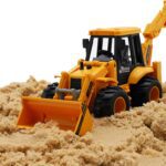 LALA Friction Powered JCB Style Backhoe Loader Construction Toy Truck for Kids (1 Pc) - Full Detail by Nari Haat, Ind...