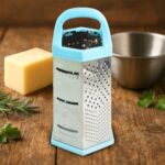 Ritu Heavy-Duty 7-in-1 Multipurpose Stainless Steel Hexagonal Grater - Back View by Nari Haat, Indian ethnic wear, wo...