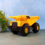 Funwoods Friction-Powered Dump Truck Toy - (1 Pc) - Back View by Nari Haat, Indian ethnic wear, women clothing, desig...