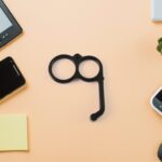 Plastic Hand Mobile Stand (Mix Color / 1 Pc) - Neckline Detail by Nari Haat, Indian ethnic wear, women clothing, desi...