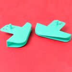 Plastic Secure Mobile Phone Charging Stand Holder (2 Pc / Mix Color) - Back View by Nari Haat, Indian ethnic wear, wo...