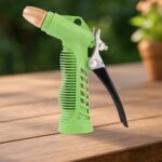 Approx 10 Meter Flexible Garden Water Pipe with High-Pressure Spray Nozzle - Closeup Embroidery by Nari Haat, Indian ...