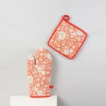 Professional Cotton Oven Mitt gloves - Full Detail by Nari Haat, Indian ethnic wear, women clothing, designer suit