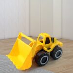 Funwoods Friction-Powered Front Loader / Bulldozer Toy - (1 Pc) - Full Detail by Nari Haat, Indian ethnic wear, women...
