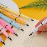 2-in-1 Everlasting Magic Pencil with Replaceable Eraser  (1 Pc / Mix Color) - Full Detail by Nari Haat, Indian ethnic...