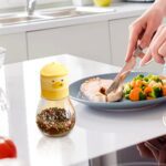 Duck Head Glass Spice Grinder (1 Pc) - Neckline Detail by Nari Haat, Indian ethnic wear, women clothing, designer suit