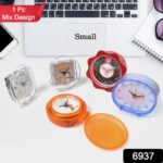 Small Wall Clock & Table Clocks For Every Room (Mix Design 1 Pc) - With Dupatta by Nari Haat, Indian ethnic wear, wom...