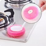 Long Handle Kitchen Dish Scrubber Brush (1 Pc) - Neckline Detail by Nari Haat, Indian ethnic wear, women clothing, de...