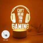 3D Acrylic LED Night Lamps – (1 Pc / Mix Design) - Neckline Detail by Nari Haat, Indian ethnic wear, women clothing...