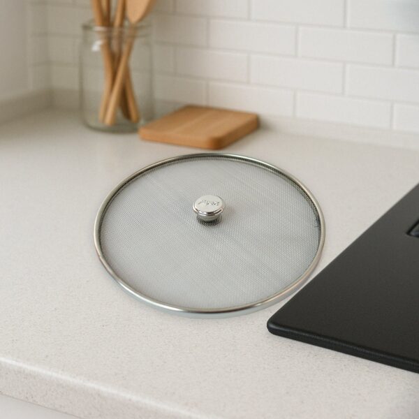 Apex Large Stainless Steel Mesh Net Cover for Cooking (1 Pc) - Front View by Nari Haat, Indian ethnic wear, women clo...