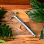 Supermom Mom’s Stainless Steel Gas Lighter with German Piezo - Fabric Detail by Nari Haat, Indian ethnic wear, wome...