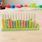 Abacus 13 Rods Counting Abacuses Toy Bead Educational Tools (1 Set / Mix Color) - Closeup Embroidery by Nari Haat, In...