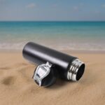 Stainless Steel Sports Water Bottle (Approx 500ML) - Fabric Detail by Nari Haat, Indian ethnic wear, women clothing, ...