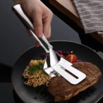 Multifunction Stainless Steel Cooking Tong for Frying & BBQ - Image 3