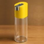 500 ml Automatic Oil Dispenser Bottle with One-Touch Controlled Pour Spout (1 Pc) - Back View by Nari Haat, Indian et...