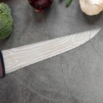 Multi-Purpose Stainless Steel Kitchen Cutting Knife (1 Pc) - Neckline Detail by Nari Haat, Indian ethnic wear, women ...