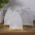 Flameless LED Decorative Lantern Lights - (3 Pc) - Back View by Nari Haat, Indian ethnic wear, women clothing, design...