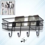 3 1 Shower Shelf Rack for storing and holding various household stuffs and items etc. - Front View by Nari Haat, Indi...