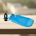 Transparent Personal Care Rubber Hot Water Heating Bag for Pain Relief (Small) - Closeup Embroidery by Nari Haat, Ind...