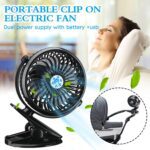Mini USB Clip Fan – Portable Cooling Fan for Rooms (Battery Not Included) - Image 3