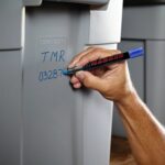 Jumbo Tip Whiteboard  Blue Ink Marker (1 Pc) - Closeup Embroidery by Nari Haat, Indian ethnic wear, women clothing, d...