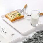 Elegant Printed Plastic Serving Tray with Motivational Quote - Back View by Nari Haat, Indian ethnic wear, women clot...