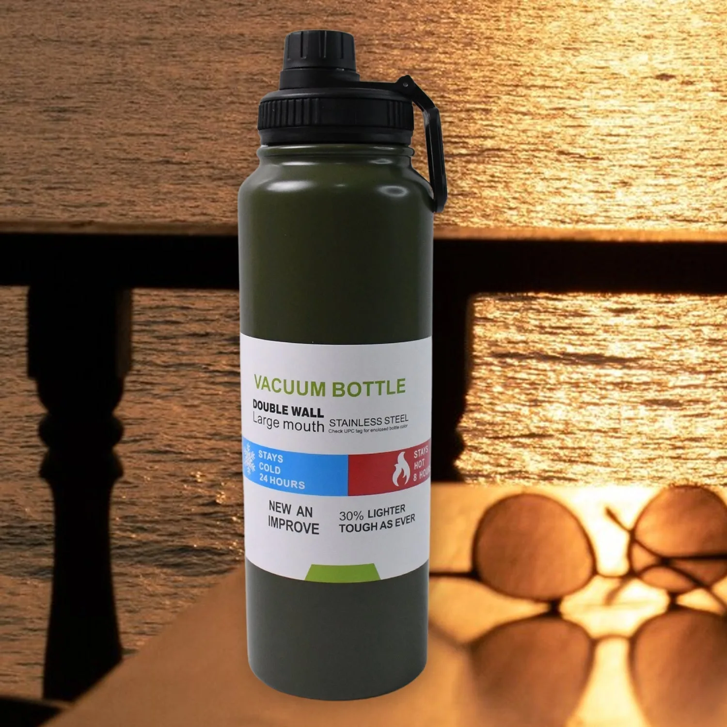 Vacuum-Insulated Water Bottle