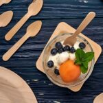 160mm Wooden Spoon – 30 Pcs Pack - Neckline Detail by Nari Haat, Indian ethnic wear, women clothing, designer suit