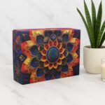 Effete Coffee Almonds Gift Hamper, Golden With Bottle (2 Pc Set), Mix Color - Neckline Detail by Nari Haat, Indian et...