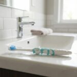 Kids Toothbrush and Helicopter Toy Set - Neckline Detail by Nari Haat, Indian ethnic wear, women clothing, designer suit