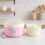 Yogurt Maker Machine, Plastic Container Electric Yogurt Maker - Closeup Embroidery by Nari Haat, Indian ethnic wear, ...