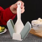 Automatic Open & Close Kitchen Rice Spoon Holder with Dust Cover - Back View by Nari Haat, Indian ethnic wear, women ...