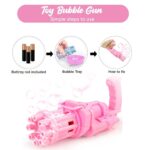 8-Hole battery operated Bubbles Gun Toys for Boys and Girls - Back View by Nari Haat, Indian ethnic wear, women cloth...