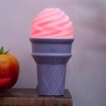 Ice Cream Cone Shape Air Freshener Humidifier (1Pc / Purple ) - Neckline Detail by Nari Haat, Indian ethnic wear, wom...
