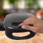 Sandwich Maker – Non-Stick Plates & Indicator Lights for Easy Home Cooking - Closeup Embroidery by Nari Haat, India...