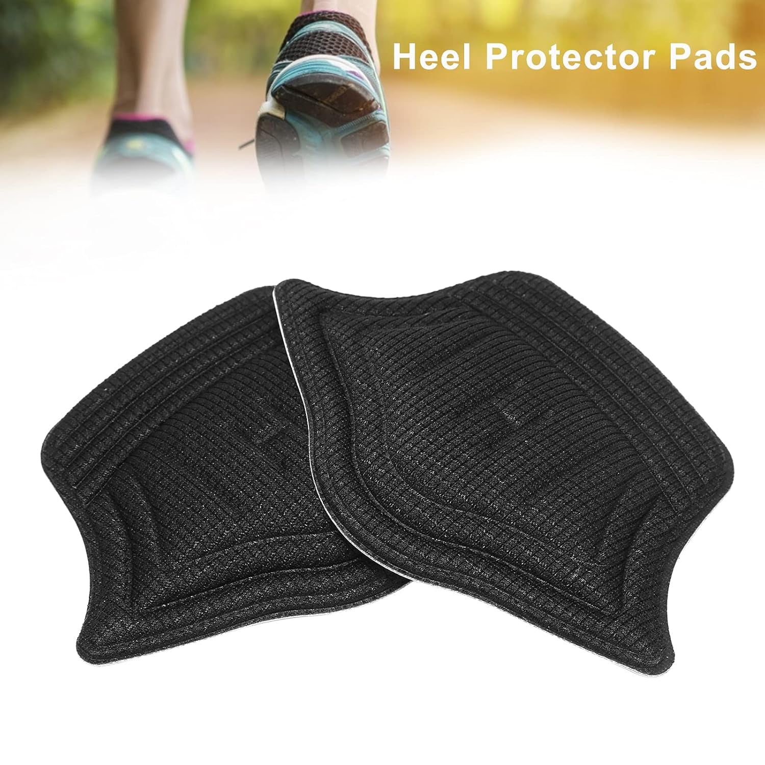 02_7747b154-16b5-4f1e-b034-71f450029a1d.jpg Heel Cushion Pads, Widely Applicable Protective Shoe Insoles (1 Pair) - Front View by Nari Haat, Indian ethnic wear, ...