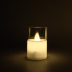 Flameless LED Votive Candles - (Set) - Neckline Detail by Nari Haat, Indian ethnic wear, women clothing, designer suit