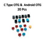 OTG Type C & USB to Micro USB Adapter (Pack of 20) - Image 3