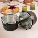 Apex Rustic Jar Set – 2 Pcs, 450ml Each Approx - Closeup Embroidery by Nari Haat, Indian ethnic wear, women clothin...