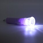 Mini LED Flashlight Keychain Torch (Mix Color & 1 Pc) - Back View by Nari Haat, Indian ethnic wear, women clothing, d...