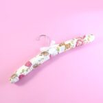 Premium Padded Floral Clothes Hanger (1 Pc) - Front View by Nari Haat, Indian ethnic wear, women clothing, designer suit