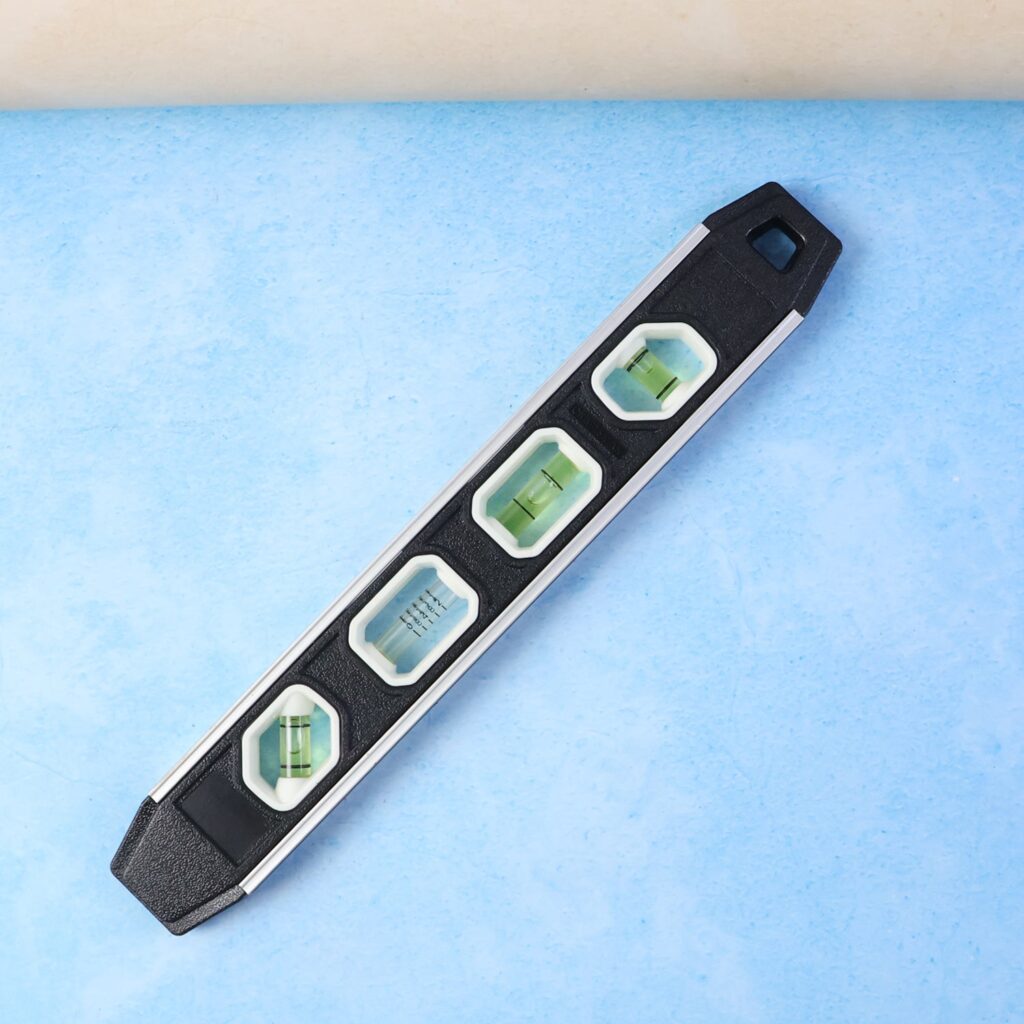 Professional Aluminum Spirit Level Measuring Tool  (B Grade / 1 Pc) - Front View by Nari Haat, Indian ethnic wear, wo...