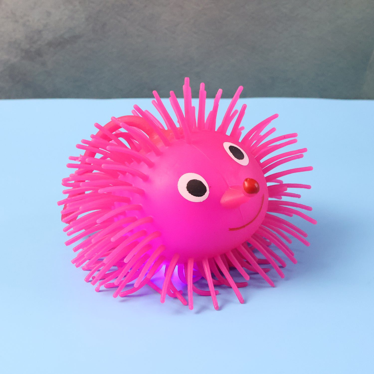 02_Puffer-Ball.jpg LED Spiky Puffer Ball Toy (1 Pc) - Front View by Nari Haat, Indian ethnic wear, women clothing, designer suit