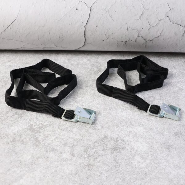 Heavy-Duty Luggage Tie Down Strap Set – (2 Pc / 75 cm) - Front View by Nari Haat, Indian ethnic wear, women clothin...