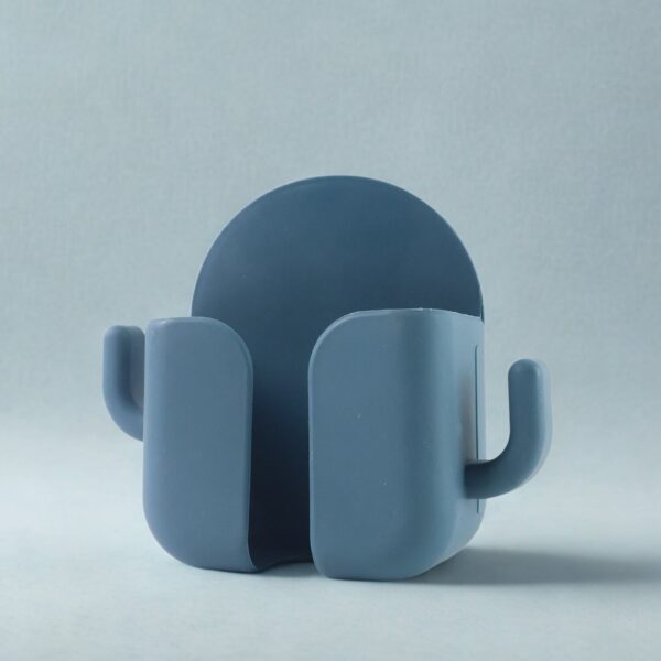 Wall Mounted Adhesive Phone Holder & Remote Organizer(1Pc) - Front View by Nari Haat, Indian ethnic wear, women cloth...