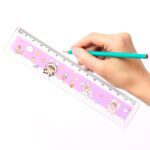Premium Cute Cartoon Plastic Ruler for Kids (1 Pc) - Neckline Detail by Nari Haat, Indian ethnic wear, women clothing...