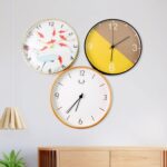 Classic Wall Clock for Home and Office – Mix Design Round 1 Pc Assorted Pattern - Sleeve Design by Nari Haat, India...