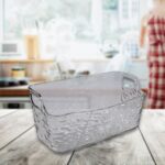 9 in 1 Plastic Bowl With Serving Tray / Plates Set - Full Detail by Nari Haat, Indian ethnic wear, women clothing, de...