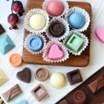 Silicone Food Grade Reusable Non-Stick Multi Shape 15 Cavity Chocolate Mold, Diwali - Front View by Nari Haat, Indian...